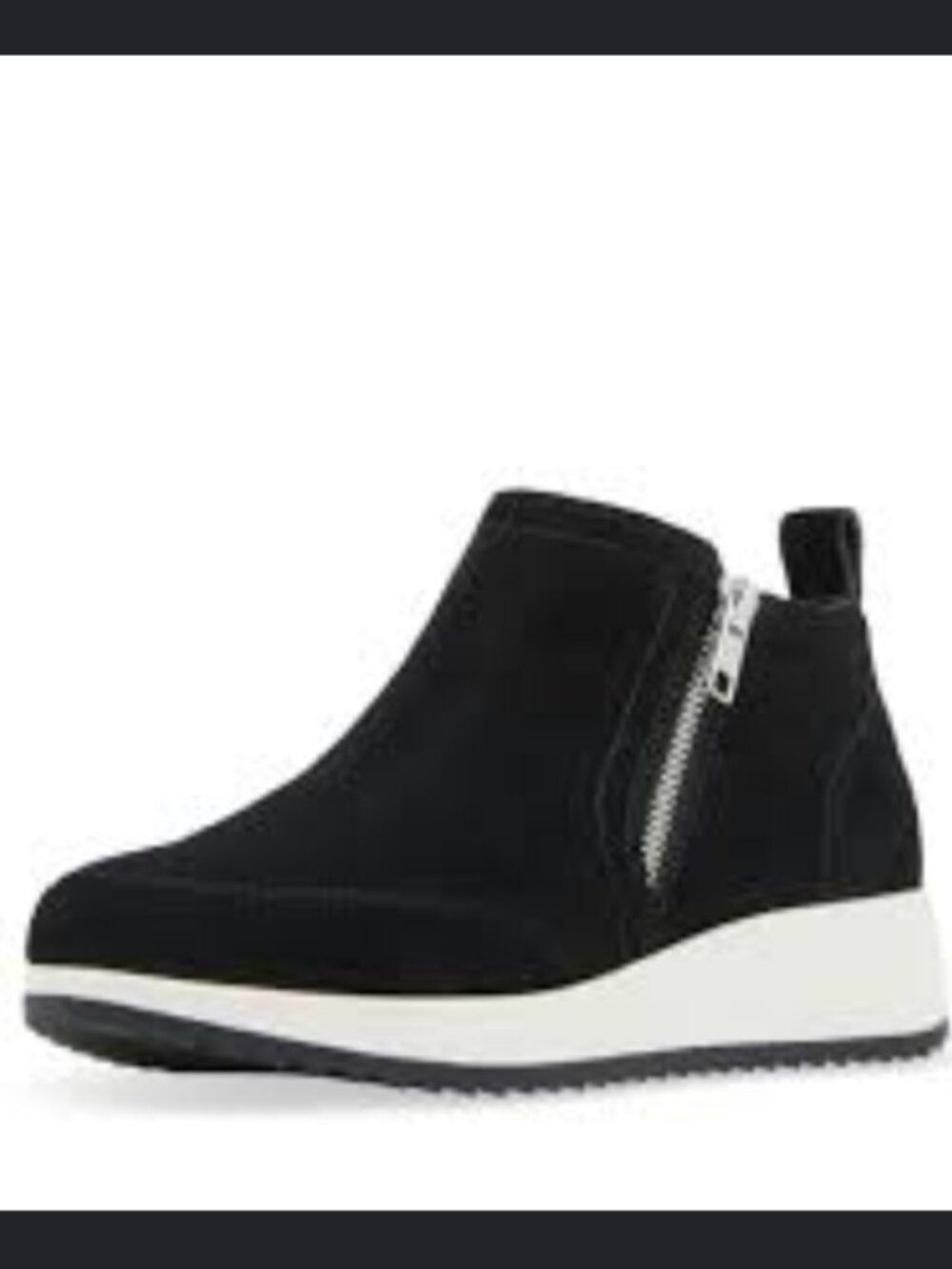 Blondo Ellorie Waterproof Wedge Sneakers – Black Suede – Size 7.5 (BNWT)